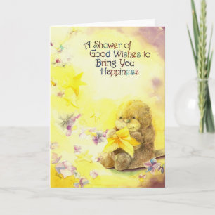 Carte Les voeux d'anniversaire d'Otter