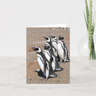 Carte Les voeux d'anniversaire heureux de Penguin