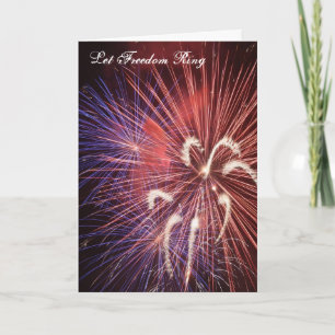 Carte Let Freedom Ring