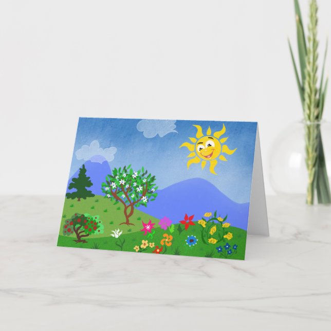 Carte L'été (Devant)