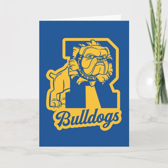Carte Letterman Riverdale Bulldogs (Devant)