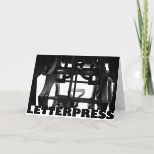 carte letterpress