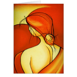 Carte-lettre/carte vierges de Madame In Orange