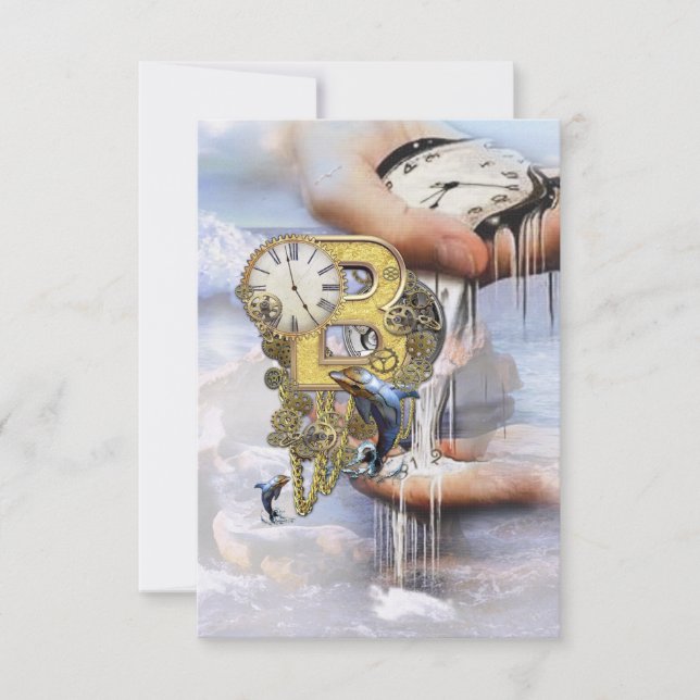 Carte Lettre d'anniversaire B (Devant)