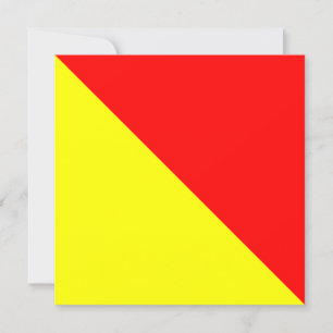 Carte LETTRE Oscar O DU Signal Nautique