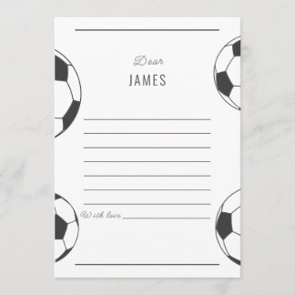 Carte Lettres de capsule temporelle d'anniversaire de fo