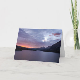 Carte Lever du soleil au lac St. Mary