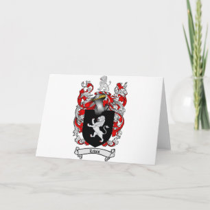 Carte Lewis Family Crest - Lewis Coat d'armoiries