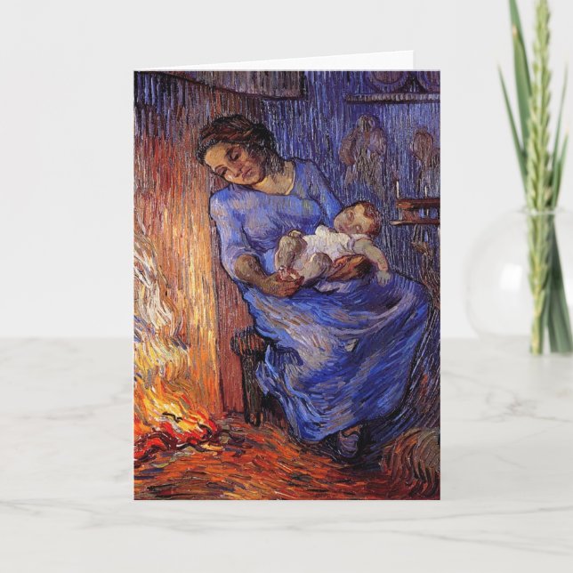 Carte L'homme est en mer par Vincent van Gogh (Devant)