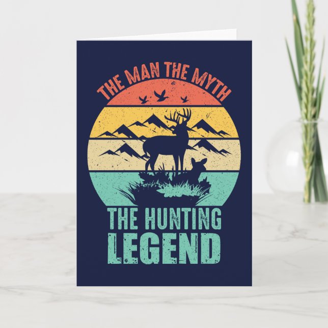 Carte L'Homme - Le Mythe - La Légende de la chasse (Devant)