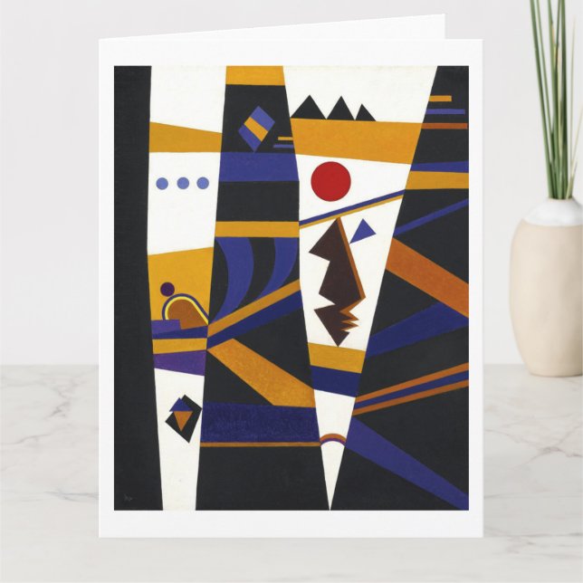 Carte Liaison par Kandinsky, 1932 (Devant)