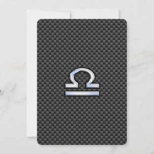 Carte Libra Zodiac Connexion à l'impression en fibre de