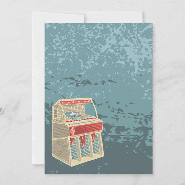 Carte Librairie Retro Grunge (Devant)