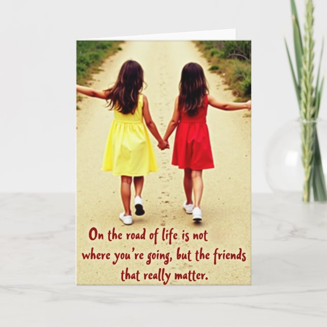Carte Life Is Better With Friends Card (Devant)