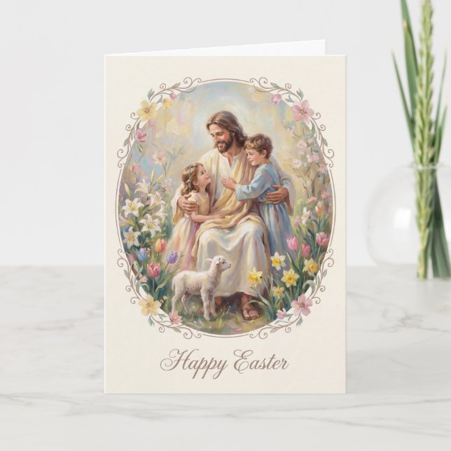Carte Lift Up Your Eyes Easter Card (Devant)