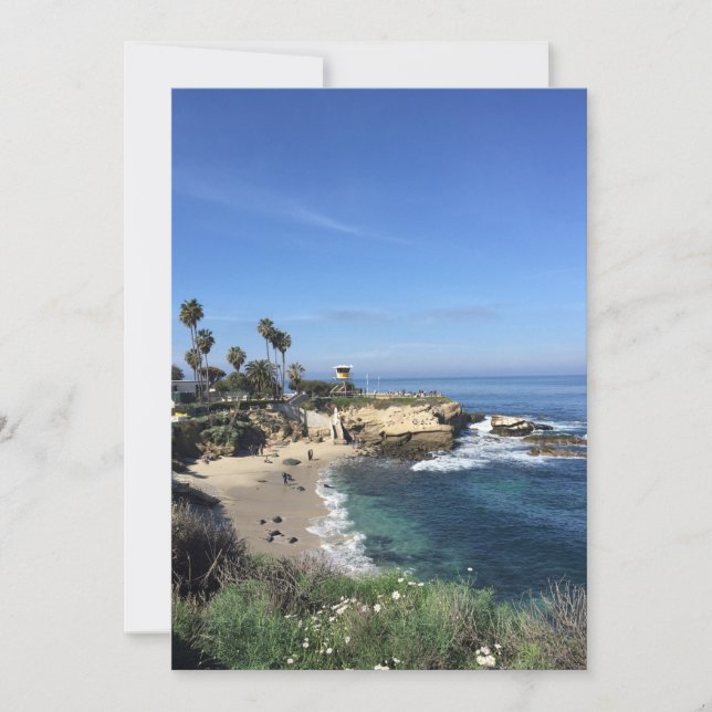 Carte Ligne côtière de La Jolla (Devant)