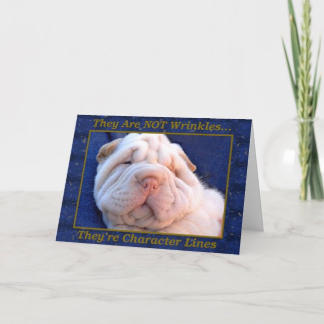 Carte Lignes de caractère (Devant)