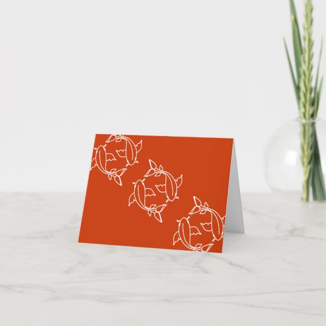 Carte Lignes de Koi (Devant)