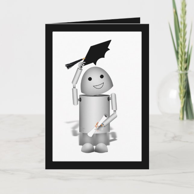 Carte Lil' Robox9 Diplômé - Casquettes fermés ! (Devant)