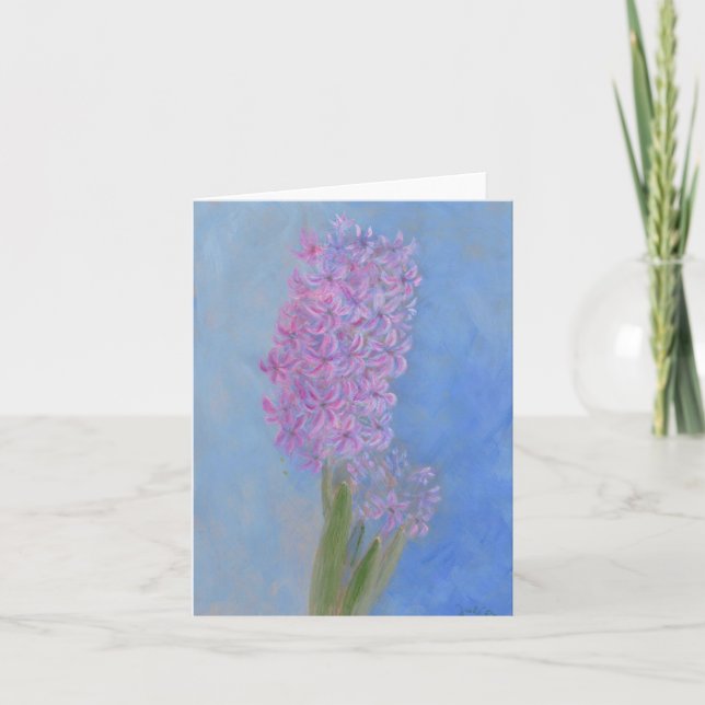Carte Lilac rose Hyacinth (Devant)