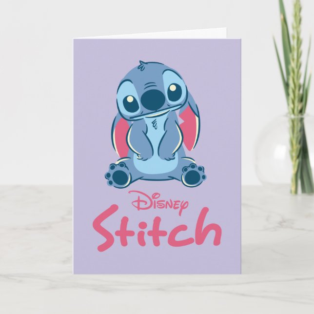 Carte Lilo & Stitch : Stitch (Devant)