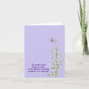 Carte Lily de la Vallée sympathie merci