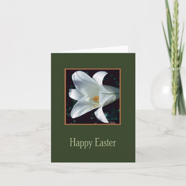 Carte Lily de Pâques1 (Devant)