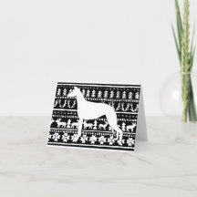 Linocut de Noël de Fairisle