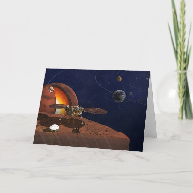 Carte L'interprétation de l'artiste de la Lander de visi (Devant)