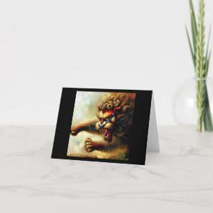 Carte Lion Foo Chinois (10)