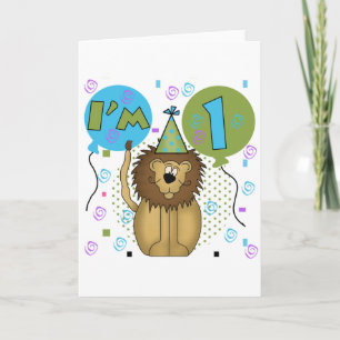 Carte Lion je suis T-shirts et les cadeaux de 1 les