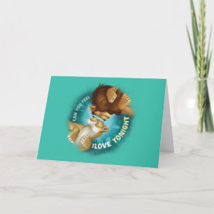 Carte Lion King   Pouvez-Vous Sentir L'Amour Ce Soir ?