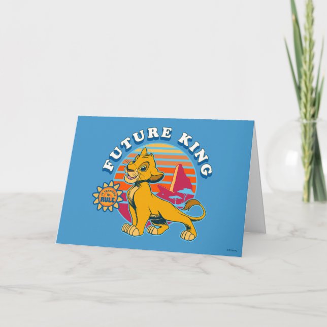 Carte Lion King | Simba - Futur Roi (Devant)
