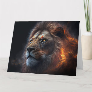 Carte Lion pompier