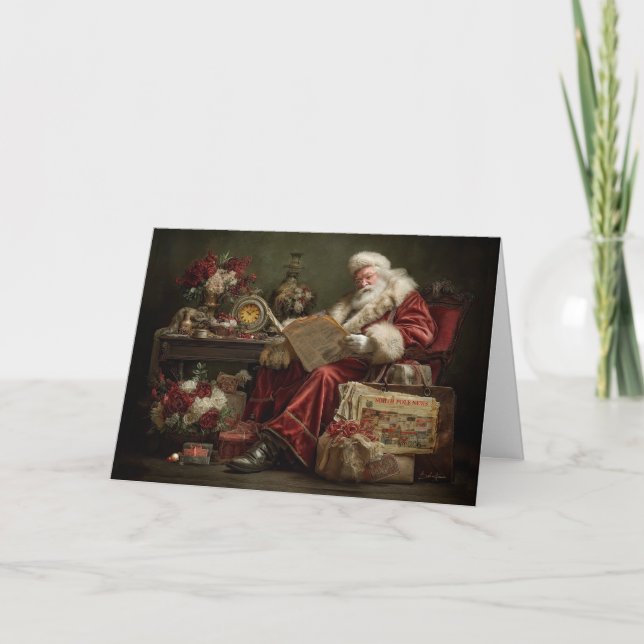 Carte Lisez tout à ce sujet Joyeux Noël (Devant)