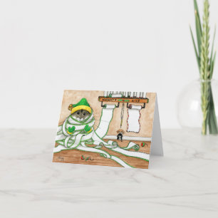 Carte Liste de Nice Père Noël Naughty personnalisée