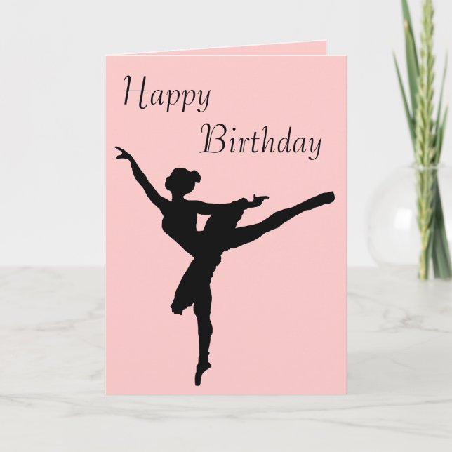 Carte Little Ballerina (Devant)
