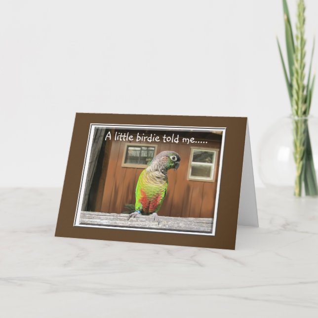 Carte Little Birdie (Devant)