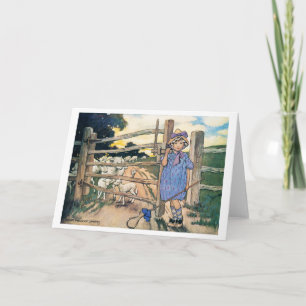 Carte Little Bo Peep, Jessie Willcox Smith