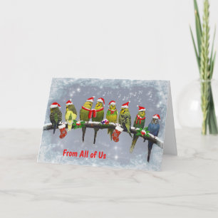 Carte Little Carollers (Entrez Votre Propre Messag