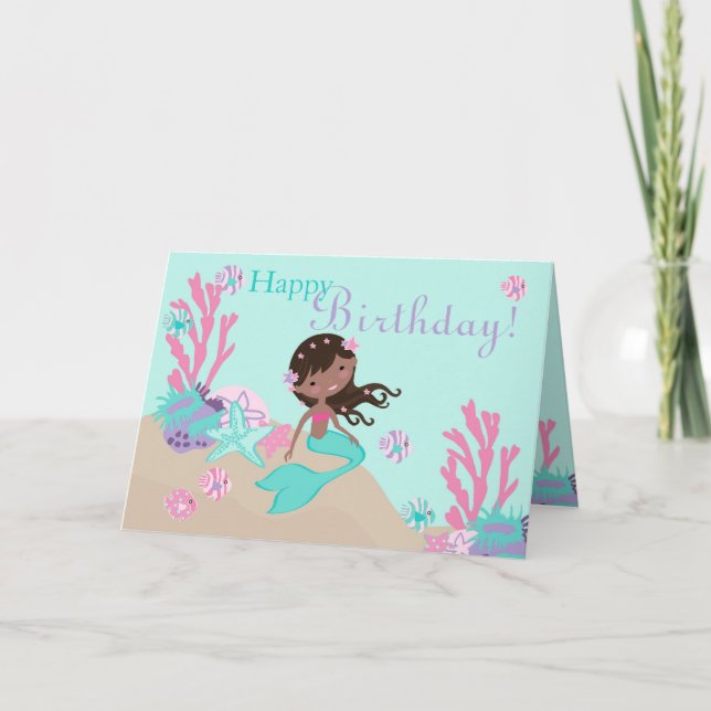 Carte Little Mermaid Card 2C AA (Devant)