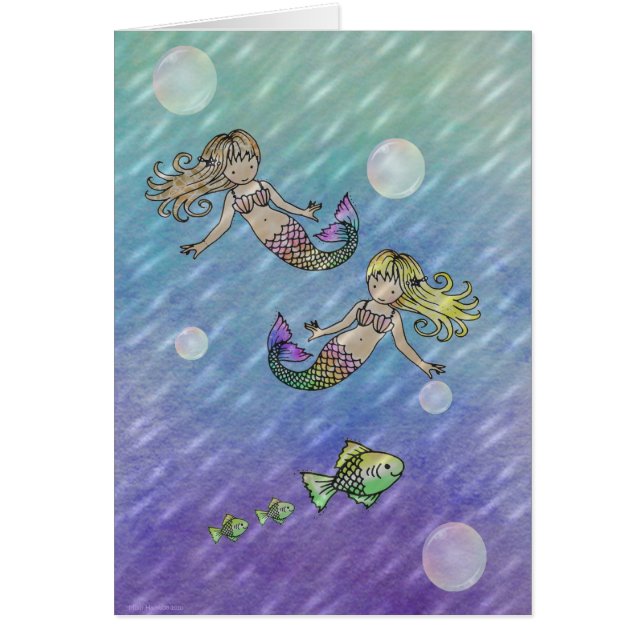 Carte Little Mermaids par Molly Harrison (Devant)
