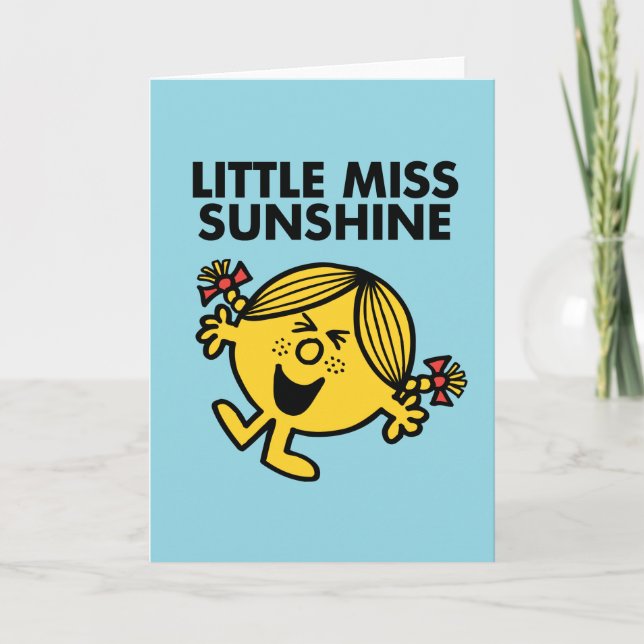 Carte Little Miss Sunshine (Devant)