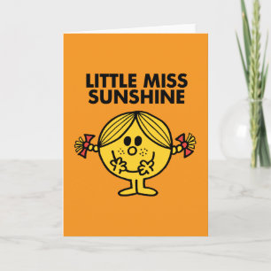 Carte Little Miss Sunshine   Drôle & Frecked