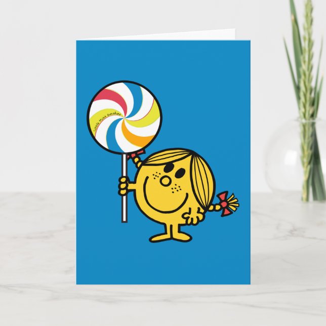 Carte Little Miss Sunshine | Lollipop géante (Devant)