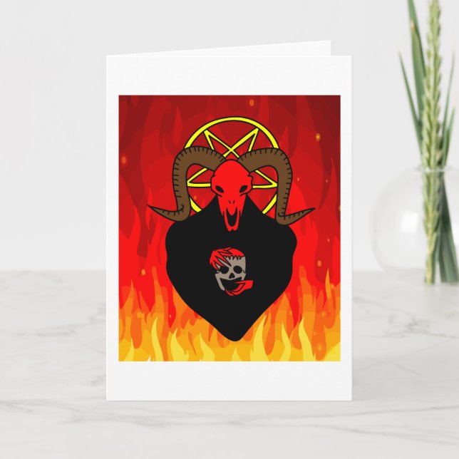 Carte Little Red Naughty Devil (Devant)