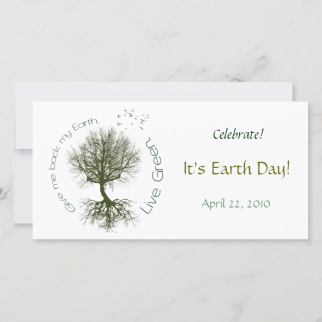 Carte Live Green (Devant)