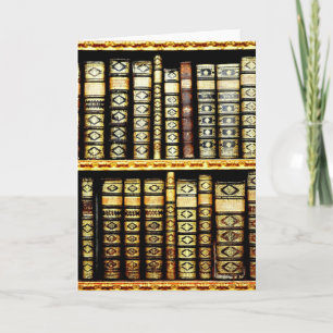 Carte Livre en cuir Vintage antique Motif