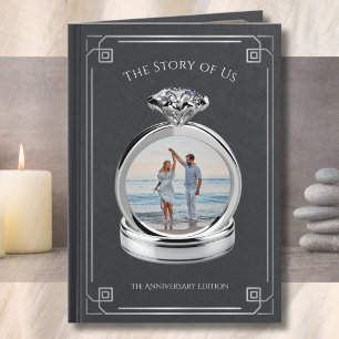 Carte Livre photo d'anniversaire de mariage pour mari Al