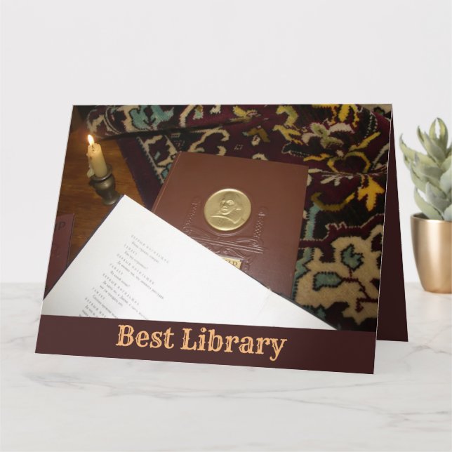 Carte Livres du dernier siècle (Petite plante)